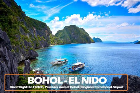 El Nido à Bohol par avion à partir de PHP 9,536 .